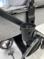 Детская модульное 2в1 770 Серый текстиль серая рама