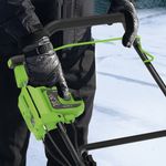 Снегоуборщик аккумуляторный бесщеточный Greenworks GD40STX2, 40V, 51 см, с 1хАКБ 8 Ач и ЗУ (2603407UH)