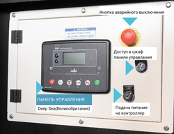 34 кВт Дизельный генератор Energoprom ESYD 43/400
