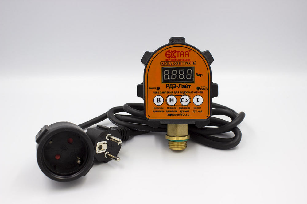 Реле давления элетронное Акваконтроль РДЭ-Лайт-10-2.2