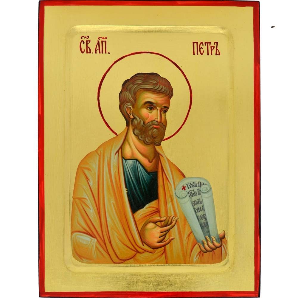 Апостол Петр. Афонская икона ручной работы.