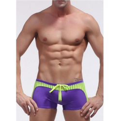 Мужские плавки фиолетовые WANG JIANG WJ141214-3