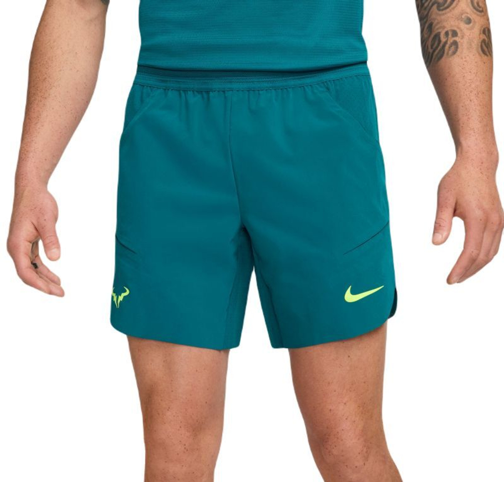 Мужские теннисные шорты Nike Dri-Fit Rafa - Бирюзовый
