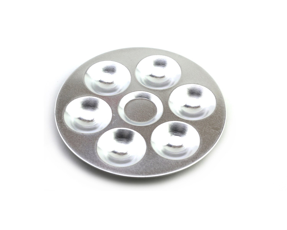 JAS 16701 Палитра для колеровки краски круглая 6 ячеек (d=135мм)