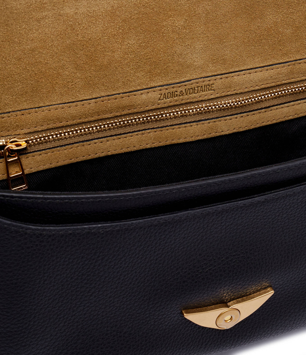 Кожаная сумка через плечо BORDERLINE DAILY Zadig&Voltaire - черный(LWBA02493)