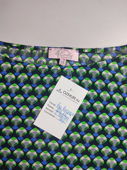 Блузка Emily van den Bergh яркая 44 размер