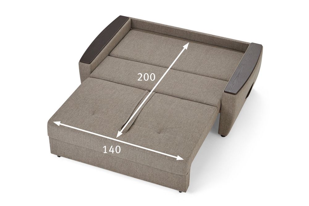 Диван-кровать из массива бруса "Дубай"