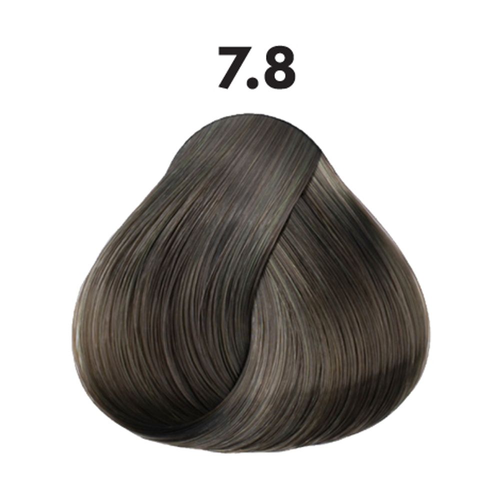 7.8 гель-краска OBRA Glow Gel Color матовый средне-русый - 60 мл.