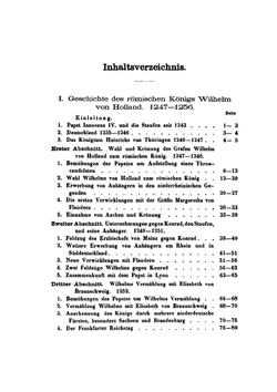 Geschichte Des Römischen Königs Wilhelm Von Holland 1247-1256 | Adolf Ulrich
