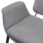 Лаунж-кресло hilde, шенилл, серое