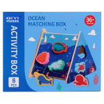 Развивающая игрушка деревянная Бизидомик Океан, коробка C-41735