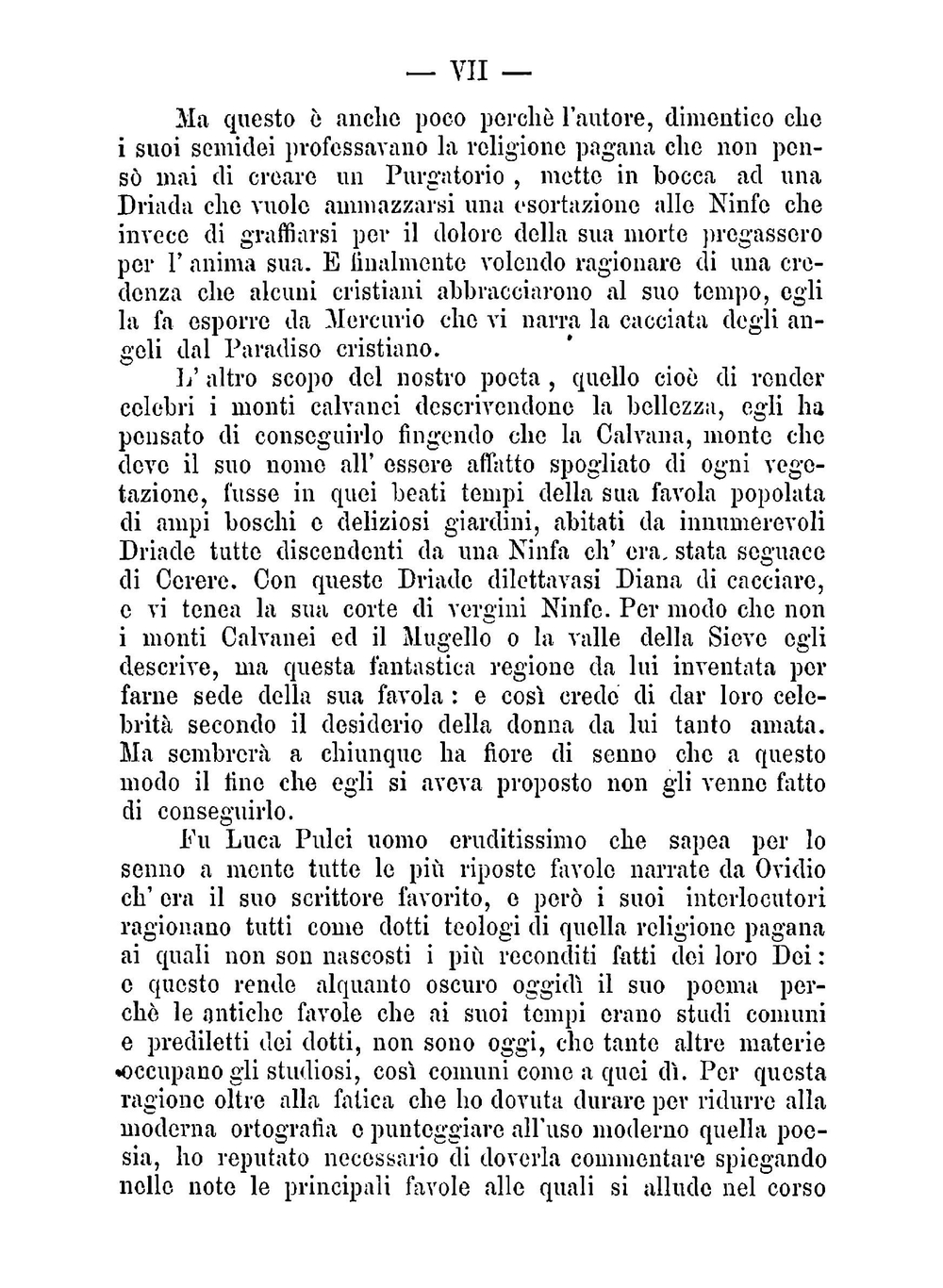 Il driadeo | Luca Pulci