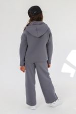 Костюм для девочки Сибирь-1 Виотекс СЕРЫЙ