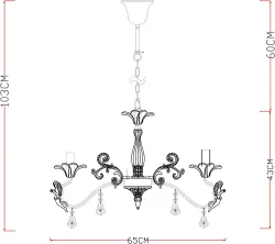 Подвесная люстра Arte Lamp ANGELINA