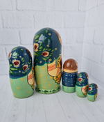 Матрешка "с курочкой" традиция 5мест