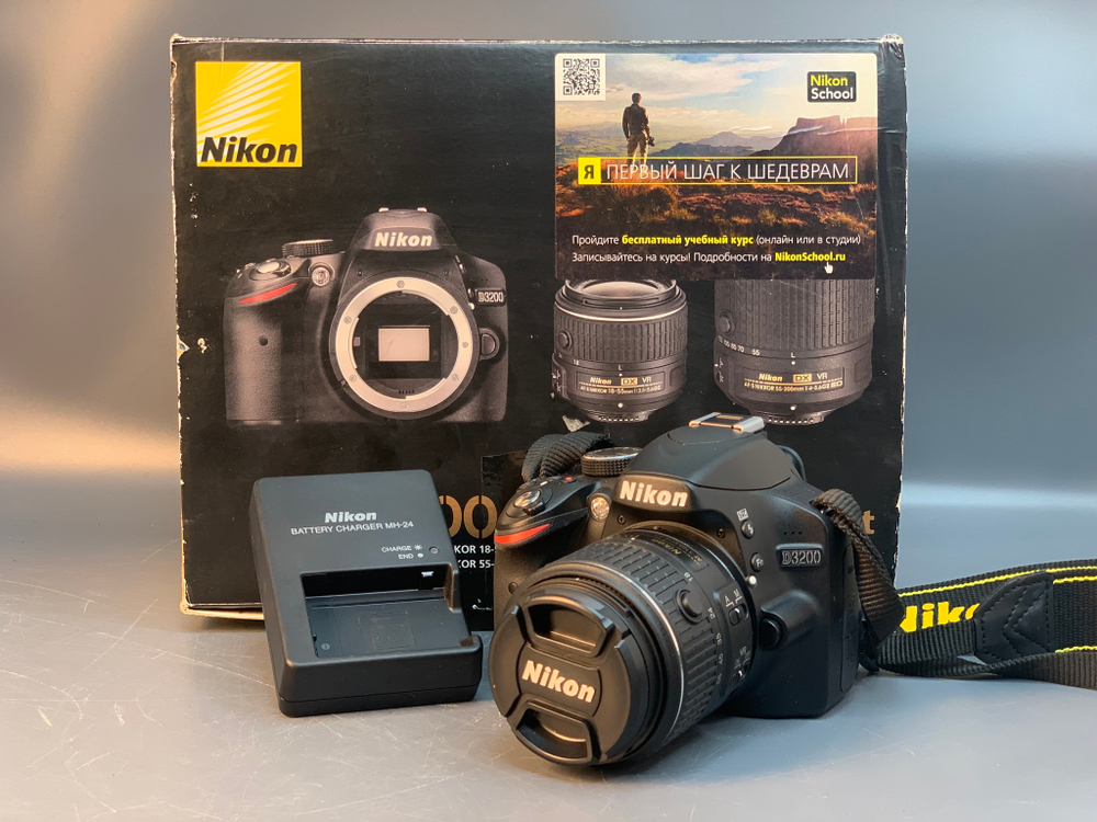 Nikon d3200 Kit 18-55 780 кадров