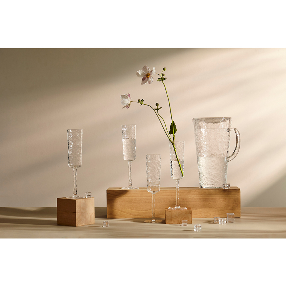 Набор бокалов из акрила arctic для шампанского, 180 мл, прозрачный, 4 шт.