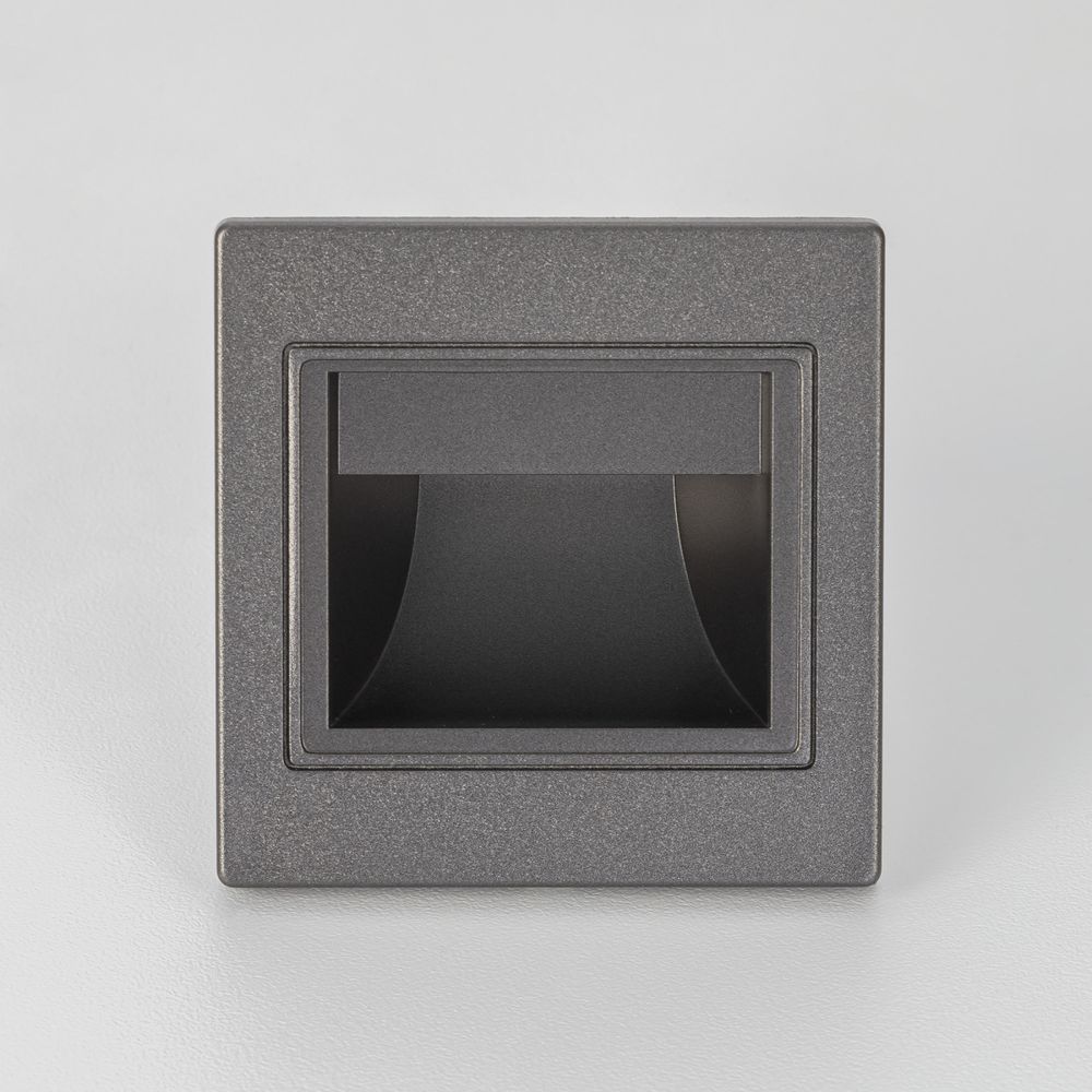 Citilux Скалли CLD005K1 LED Встраиваемый светильник лестничный Графит