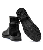 Кожаные ботильоны Tommy Hilfiger - черный(FW0FW08336)