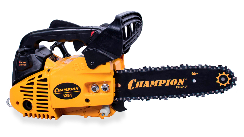 Бензопила Champion 125Т-10" (0,7кВт 3/8-1,3-40)
