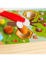 Развивающая игра Рыбалка, грибы и пчелки
