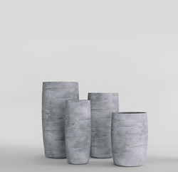 Кашпо, коллекция Concrete, форма CIGAR