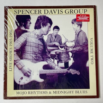 Винтажная виниловая пластинка LP The Spencer Davis Group Mojo Rhythms and Midnight Blues Volume Two Live Shows 1965-1966 (EU 2002)