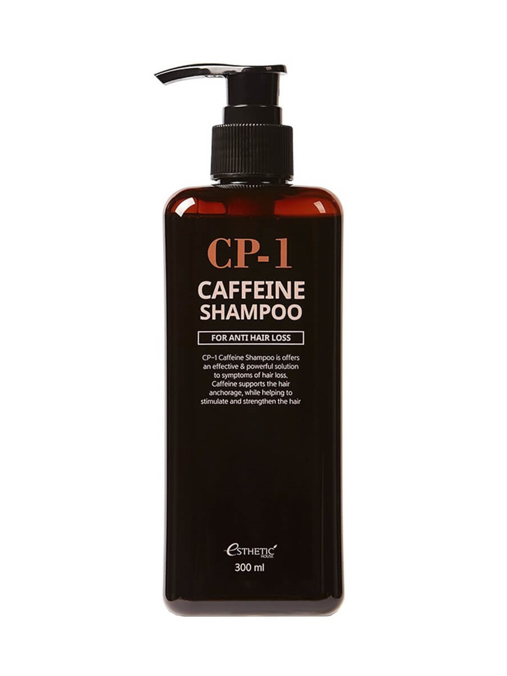 [ESTHETIC HOUSE] Шампунь для волос КОФЕИНОВЫЙ CP-1 Caffeine Shampoo, 300мл