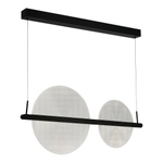 Светильник светодиодный, черный, прозрачный, SPLENDID, LED, 24