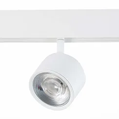 ST353.536.06 Магнитный трековый светильник белый LED 1*6W 3000K 560Lm Ra>80 36° IP20 L120xW81xH138 4 СКАЙЛАЙН 48V