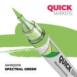 Акриловый маркер AK Interactive Quick Marker Spectral Green