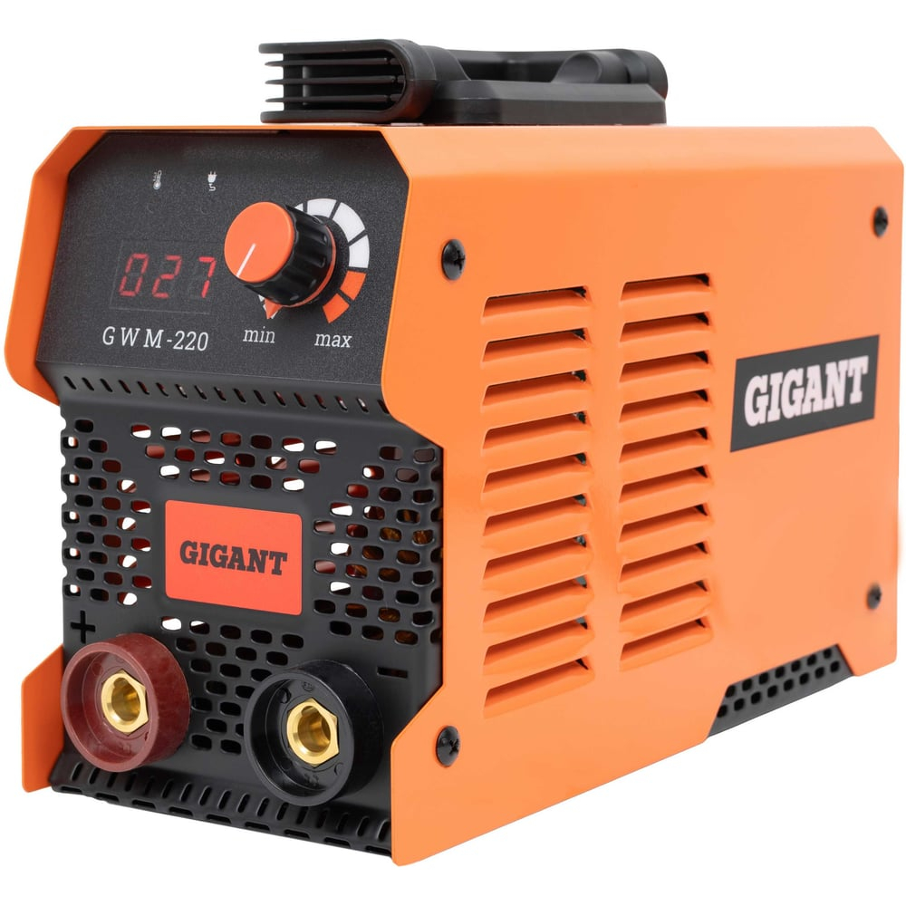 Инверторный сварочный аппарат (220 А; дисплей; кабель 2.5+1.5 м) Gigant GWM-220
