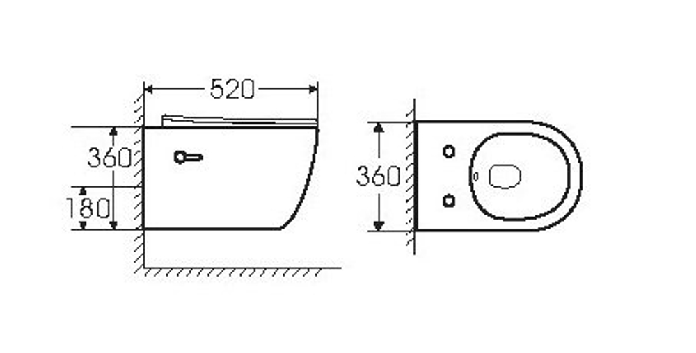Унитаз подвесной безободковый с сиденьем и функцией биде TORNADO BelBagno MARINO-TOR BB7026CH-TOR-BS/SC