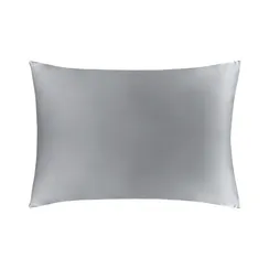 Набор наволочек из премиального сатина светло-серого цвета из коллекции essential, 50х70 см