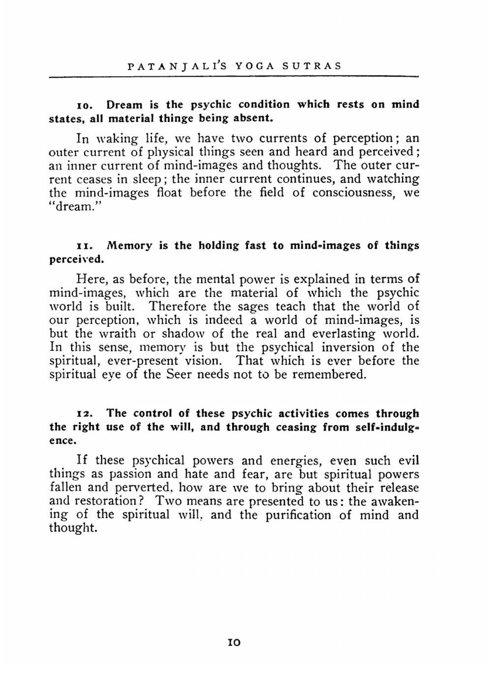 The Yoga Sutras of Patanjali. "The Book of the Spiritual Man" | Charles Johnston