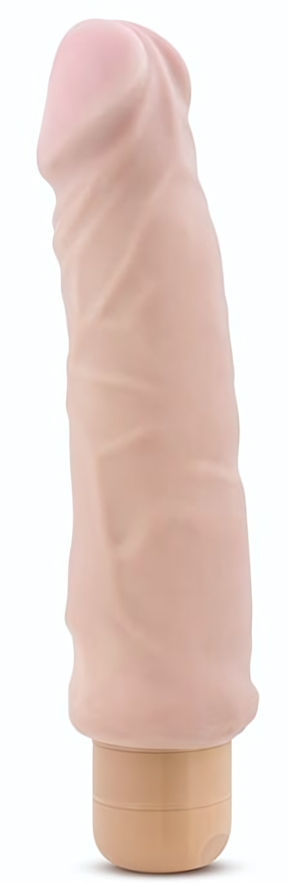 Телесный вибратор Home Wrecker - 24 см. (Цвет: телесный)