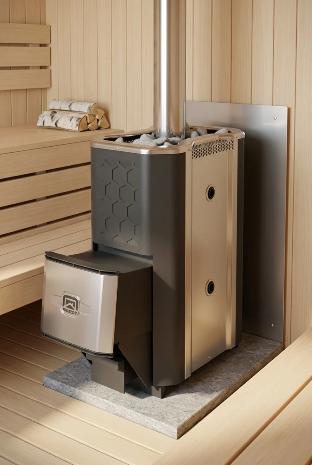 Печь для бани Сахара-16 ЛРК (2.0)