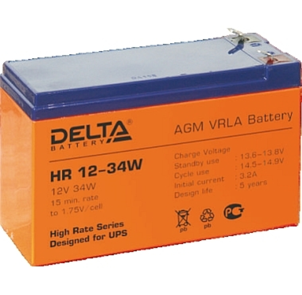 Батарея  Delta HR 12-34 W