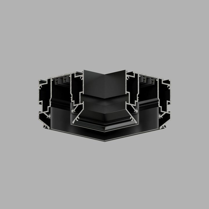 Коннектор L-образный Denkirs Smart One TR2026-BK