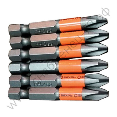 Набор бит ВИХРЬ PZ2 50 мм