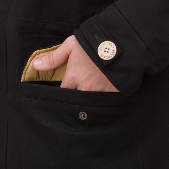 Куртка ЗАПОРОЖЕЦ Ditch Parka FW16 Black