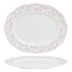 Блюдо овальное 34*27 cм h2,5 см   Noble [1]