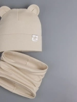 Шапка детская со снудом осенняя