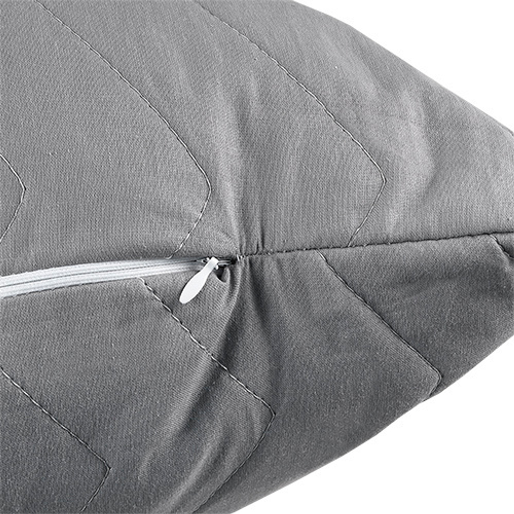 Подушка 70*70см 2-х камерная «Цвет эмоций» грей