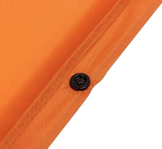 Коврик самонадувающийся с подушкой 30-170x65x5 см оранжевый/серый NISUS N-005P-OG