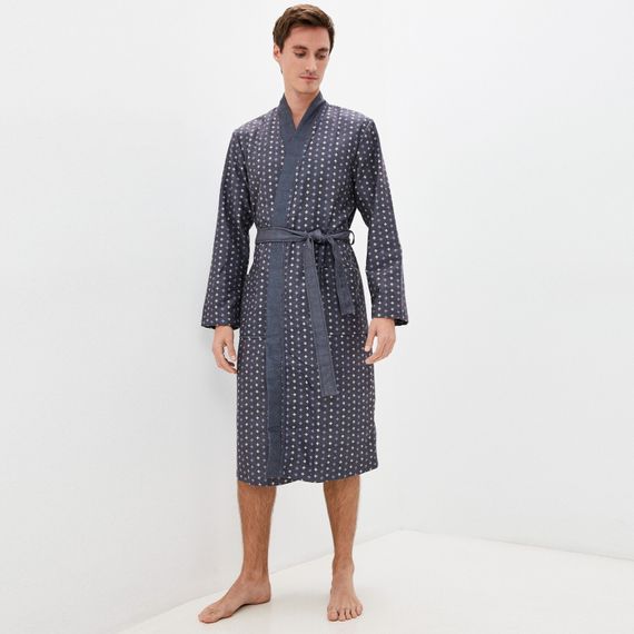 Бугатти (серый) М Мужской Халат