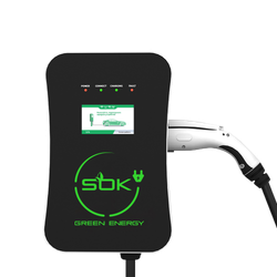 Зарядная станция S'OK Green Energy M3W Series Wallbox EV Charger, 1 фаза, 7 кВт, 32a/220v (SM3W10732542-5)