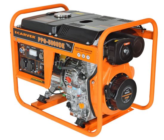Дизельный генератор CARVER PPG-5000DE