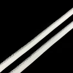 Резинка отделочная белая 10 мм (цв. 001), К-94/10