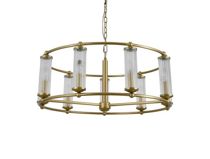 Люстра NEWPORT 3729/C brass